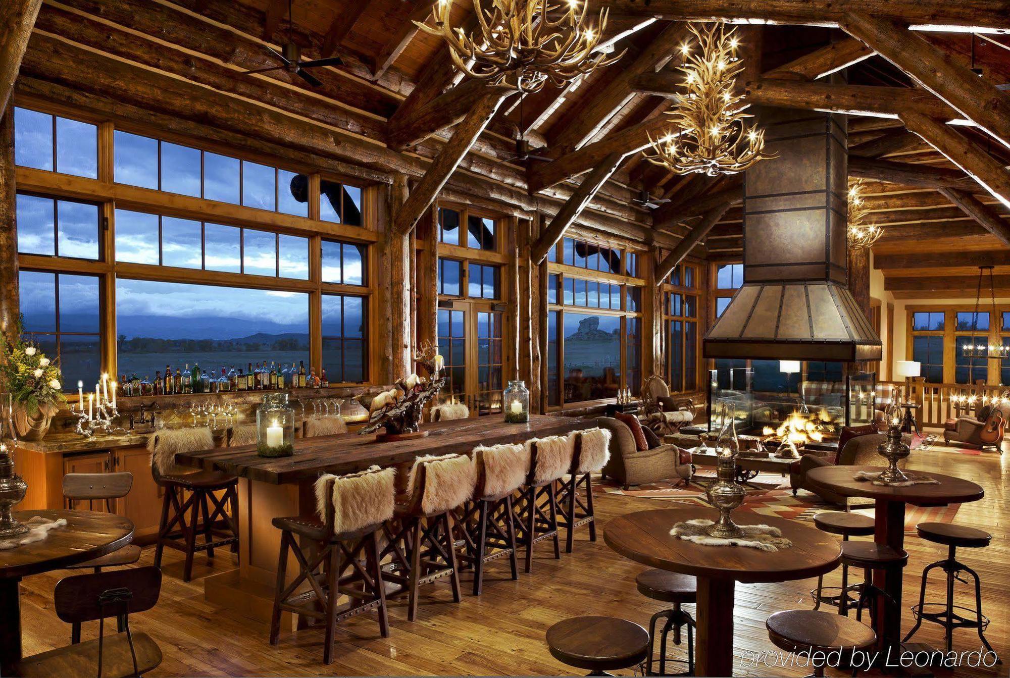 The Lodge & Spa At Brush Creek Ranch Saratoga Restaurace fotografie